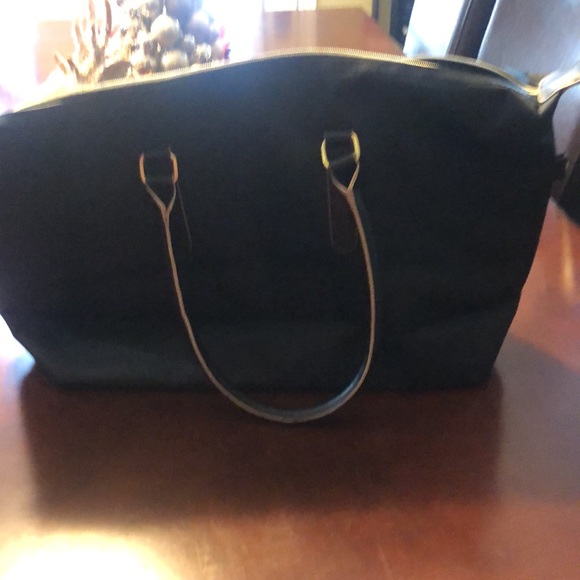 Black weekender bag - Picture 5 of 5